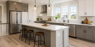 Modern kitchen renovation